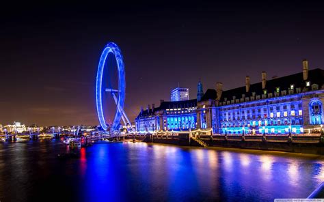 Download London Skyline At Night Wallpaper Gallery