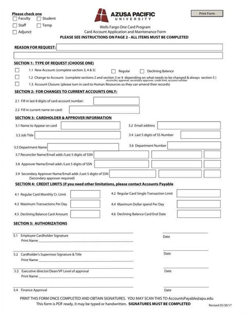 9 Account Application Form Templates Free Pdf Format Download Free