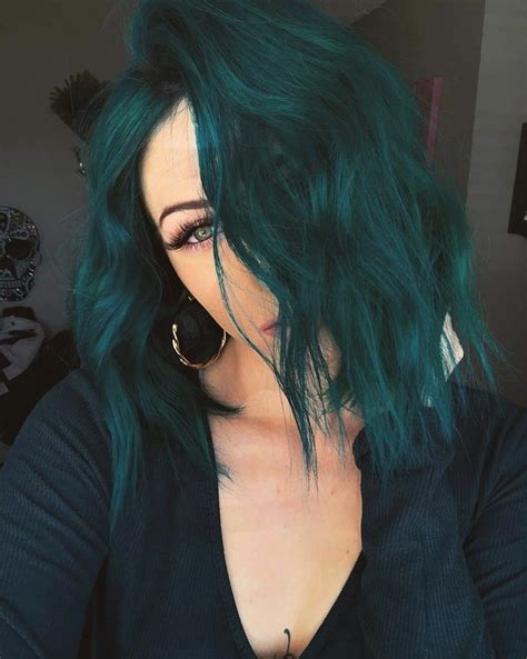 Dark Teal Hair Dye