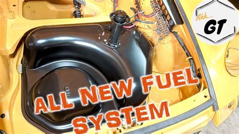 Customized Gas Tank And Fuel Pump Final Install Vintage Porsche 911