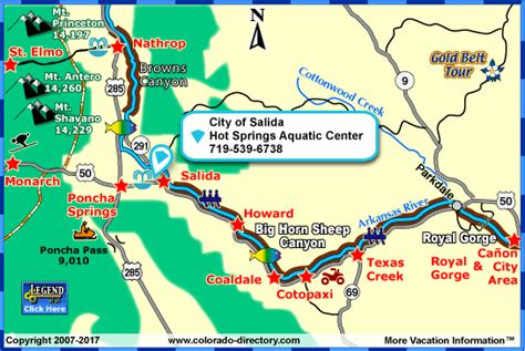 City Of Salida Hot Springs Aquatic Center Salida South
