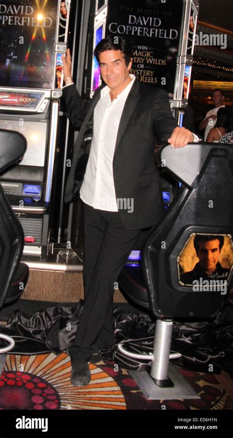 King Of Magic David Copperfield Unveils His Signature Slot Machine