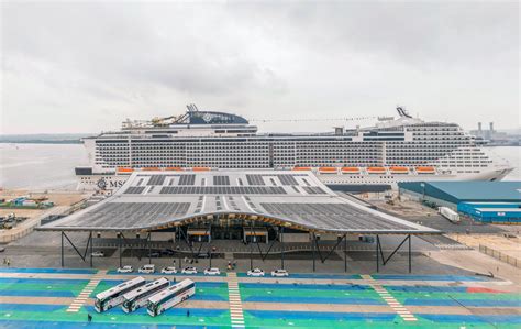 Southamptons New Cruise Terminal Receives First Vessel Marine