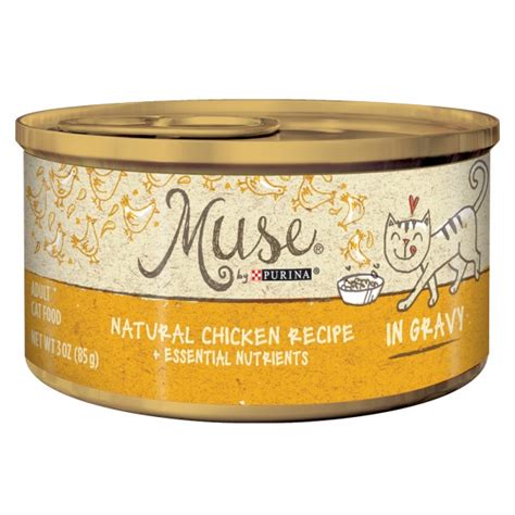 Add extra variety and flavor and support hydration with purina beyond reviews cat food wet cat food or toppers. Purina Muse Grain Free Natural Chicken in Gravy Recipe ...