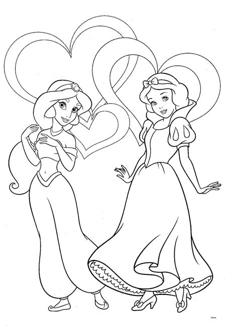 dibujos de princesas para colorear y pintar 9b6