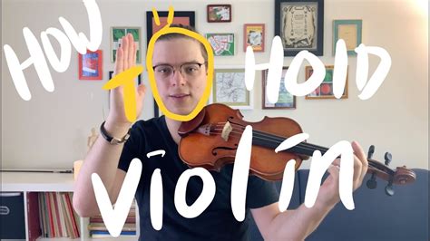 [violin Lesson] How To Hold The Violin Or Viola [바이올린 레슨] 바이올린 잡는법 Youtube