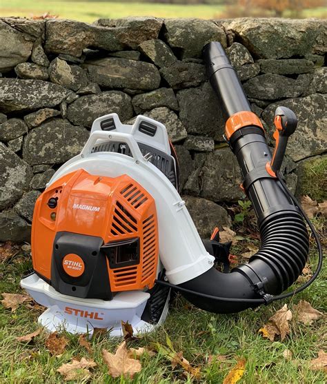 There is a learning curve and i'm not sure if stihl has fixed the problem or not. STIHL BR 800 C-E Magnum Backpack Blower - Sharpe's Lawn ...