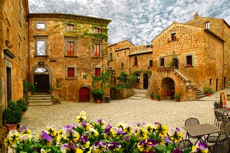 Civita Di Bagnoregio Is A Town In The Province Of Viterbo In Central