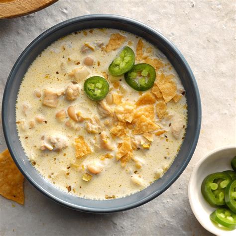 Creamy White Chili Recipe | Taste of Home