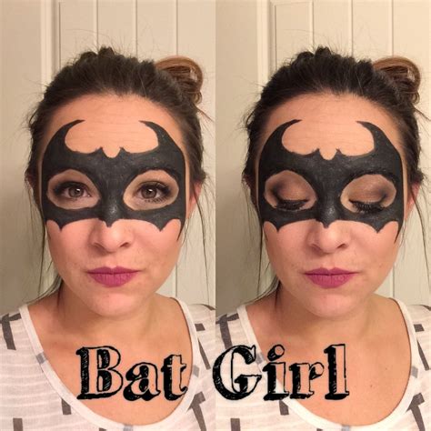 Younique Halloween Makeup Bat Girl