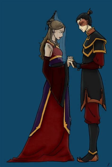 Zuko accepted the challenge believing that he would fight the general who proposed the plan, but instead he faced ozai. Zutara wedding colored by SerenityMonkala | Avatar aang ...