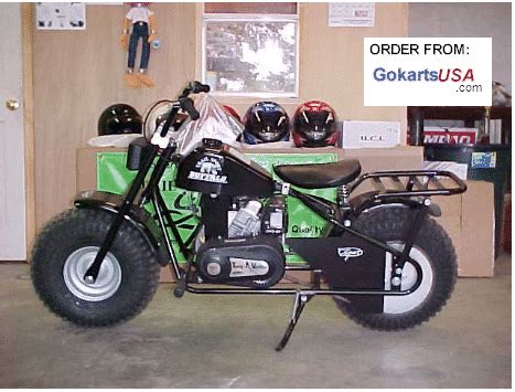 Coleman powersports mini trail bike, gas powered, 98cc/3.0hp, red (ct100u). TrailSport Buffalo Mini Bike