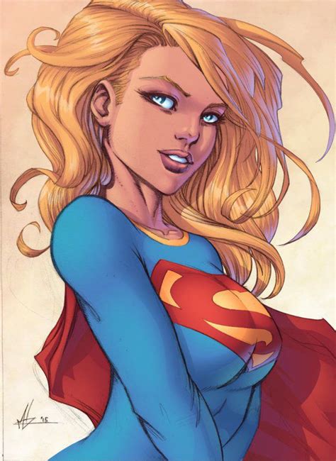 Kara Zor El By Marc F Huizinga On Deviantart Supergirl Comic Supergirl Artist