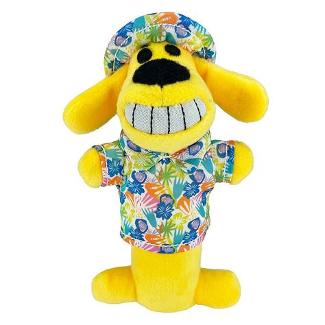 Multipet Plush Toys Bobo Hawaiian Shirt And Hat Dog Toy Dog — Sloven