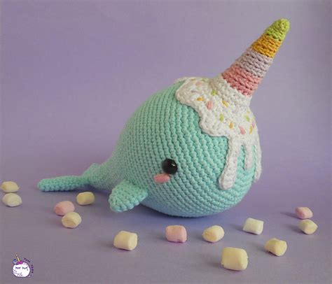 Ravelry Ice Cream Narwhal Pattern By Maro Kakali