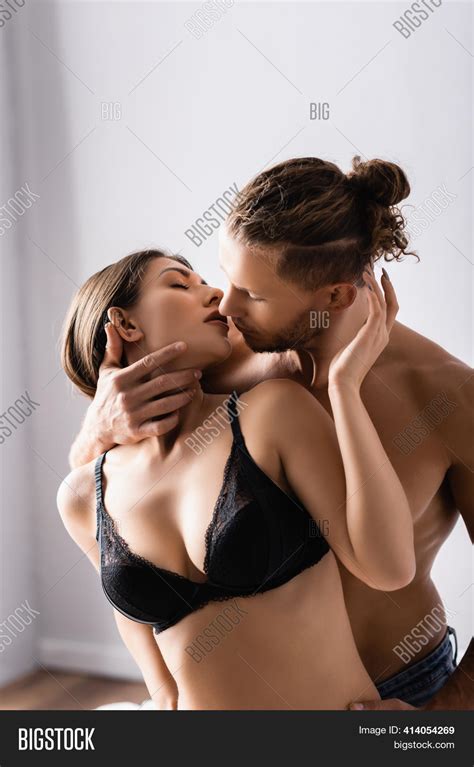 sexy lovers kissing image and photo free trial bigstock