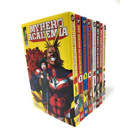 My Hero Academia Seriesvol 1 8 Collection 8 Books Set By Kohei Horik