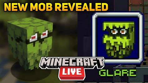 Minecraft Live 2021 New Mob Revealed🔥 Minecraft New Mob Glare Mob