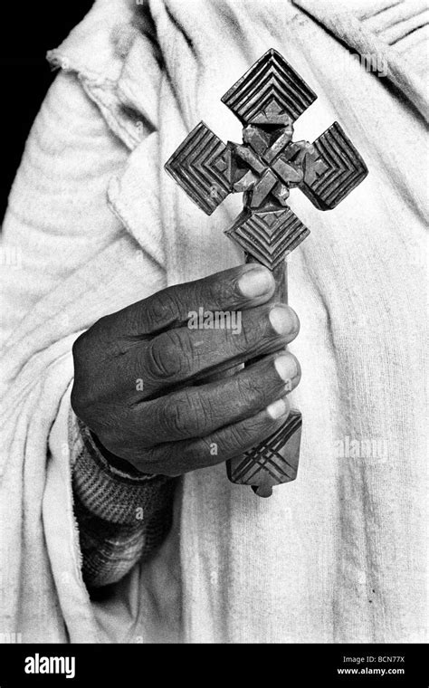 Ethiopia Coptic Monk Bahir Dar Stock Photo Alamy