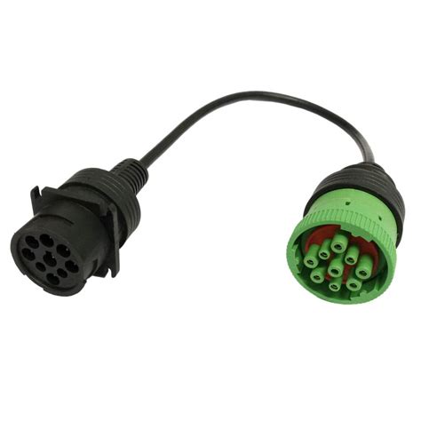 Buy Dalagoo Sae J Type To J Type Adapter Male To Female Pin Black Connector To Green