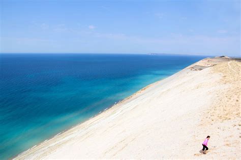 The platte river stretches nearly 30 miles, starting at long lake in traverse city and flowing out into lake michigan near honor. You should probably read this about Sleeping Bear Dunes ...