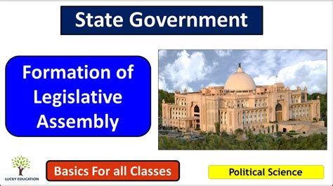 Formation Of Legislative Assembly State Government Political
