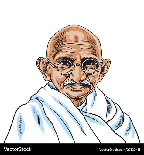 Sketch Mahatma Gandhi Cartoon Today Ive Posted A Sketch Of Mahatma