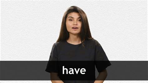 How To Pronounce Have In American English Youtube