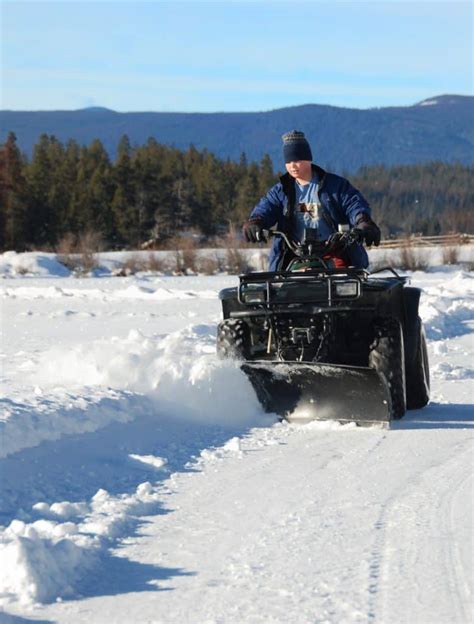 Best Atv For Snow Plowing Rx Riders Place