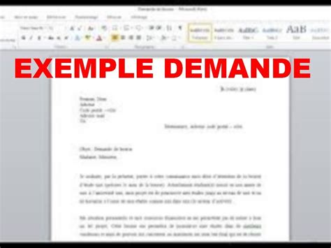 C est le nerf de la guerre. exemplaire de demande manuscrite d'emploi - Modele de lettre type