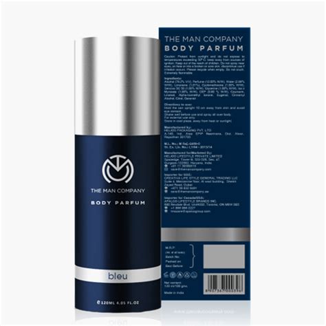 buy the man company bleu non gas body perfume 120 ml from the man company at just inr 399 0