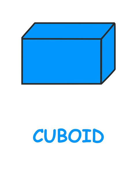 Solid Shapes Cuboid
