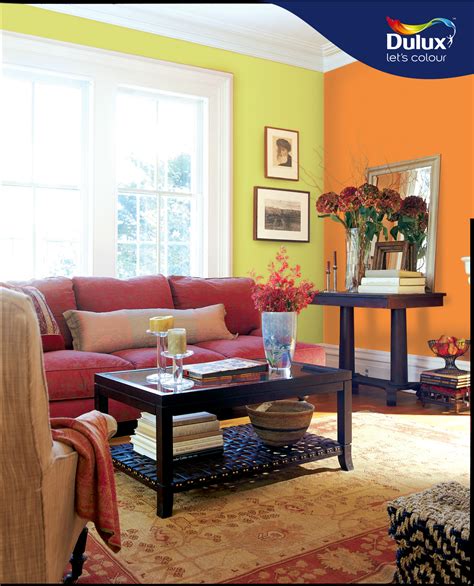 Great rooms is locally owned and operated. A bright orange like Dulux ALL Sungod in AL 26471 is great to have in your living room ...