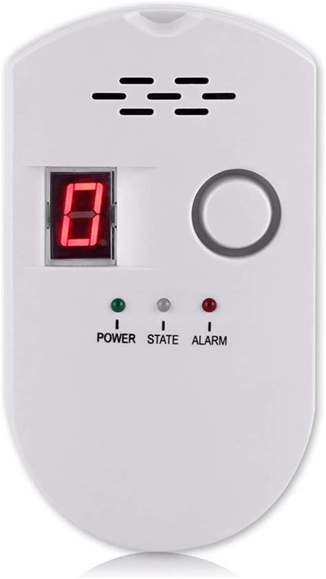 Gas Leak Detector Natural Digital Gas Detector Home Gas Alarm High
