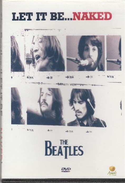 THE BEATLES Let It Be Naked DVD