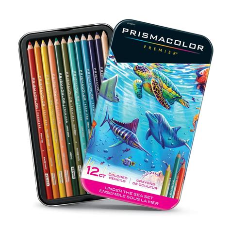 Prismacolor Premier Thick Core Colored Pencil Set 12 Pencil Set Under