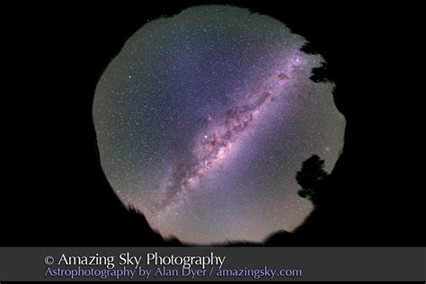 8mm Fisheye Milky Way And Zodiacal Band Amazing Sky Astrophotography