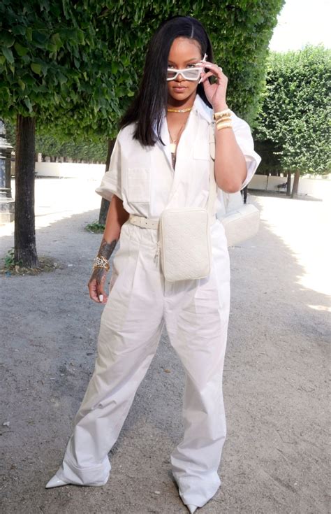 Virgil Ablohs Louis Vuitton Show Front Row Rihanna Kany And More