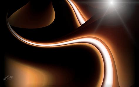 Abstract Black And Orange Wallpapers Hd Desktop And
