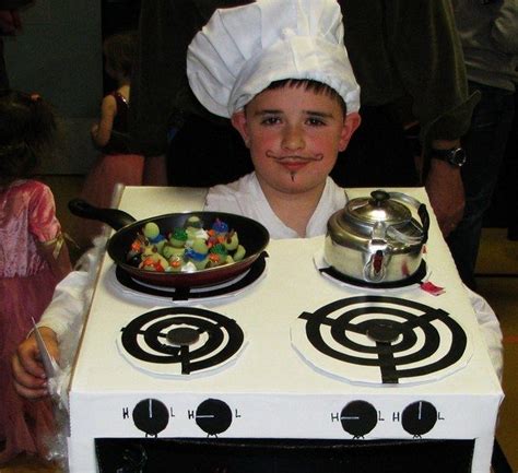 Turn Yourself—or Your Kid—into A Spooky Chef Boxing Halloween