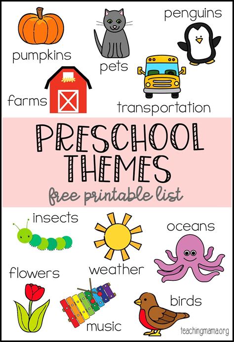 School Classroom Themes