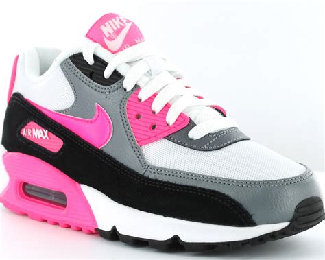 La semelle intermédiaire en mousse offre un confort longue durée, tandis que les. Nike Air Max 90 femme BLANC/ROSE/GRIS