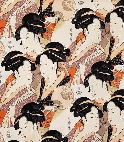 Japanese Geishas Sisters Of The Golden Temple Apricot Alexander Henry
