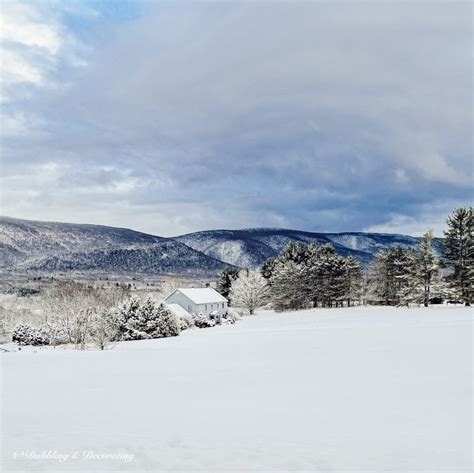 Our Year Round Vermont Mountain Views Dabbling And Decorating Vermont
