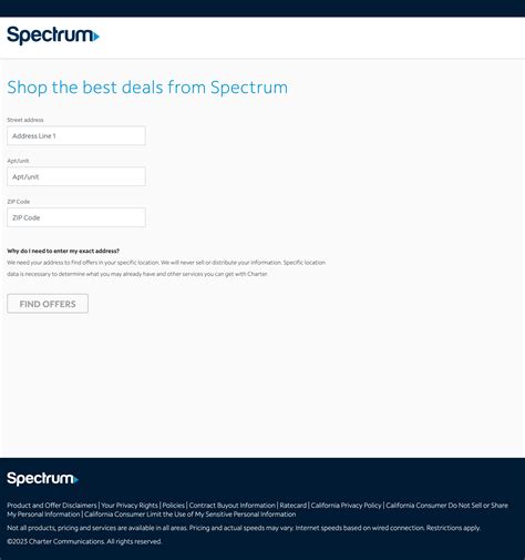 Spectrum’s Check Availability – 13 of 14 Check Availability Examples