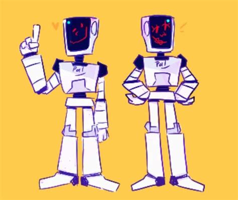eric and deborahbot 5000 character drawing character design anime fnaf