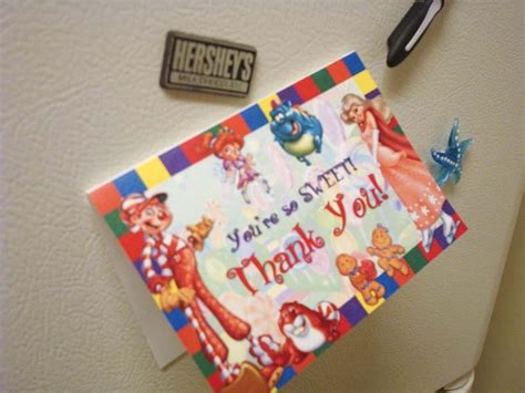 Candyland Thank You Card Digital File Etsy