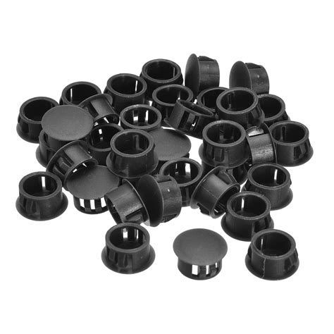 36Pack 16mm(5/8") Plastic Hole Plugs Panel Flush Type Knockout Locking