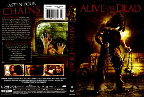 Alive Or Dead Movie Dvd Scanned Covers Alive Or Dead Dvd Covers