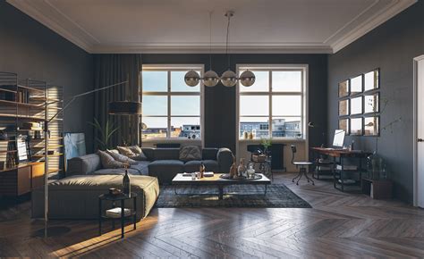 types  spacious modern living room designs  arranged  luxury